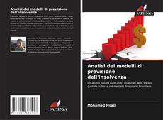 Analisi dei modelli di previsione dell'insolvenza kitap kapağı