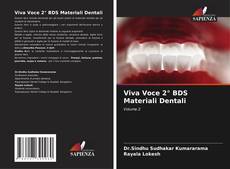 Capa do livro de Viva Voce 2° BDS Materiali Dentali 