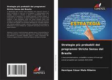 Buchcover von Strategie più probabili dei programmi Stricto Sensu del Brasile