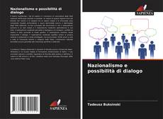 Nazionalismo e possibilità di dialogo kitap kapağı
