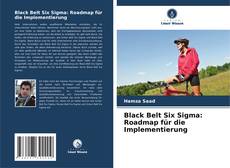 Black Belt Six Sigma: Roadmap für die Implementierung kitap kapağı