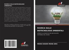 Buchcover von RICERCA SULLE BIOTECNOLOGIE AMBIENTALI