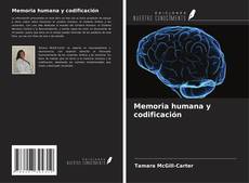 Memoria humana y codificación kitap kapağı