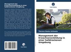 Capa do livro de Management der Erwachsenenbildung in einer halbtrockenen Umgebung 