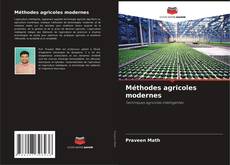 Méthodes agricoles modernes kitap kapağı