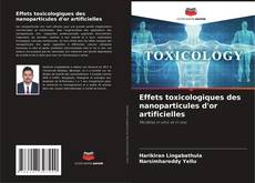 Capa do livro de Effets toxicologiques des nanoparticules d'or artificielles 
