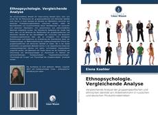 Couverture de Ethnopsychologie. Vergleichende Analyse