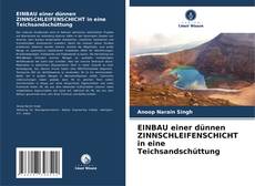 Buchcover von EINBAU einer dünnen ZINNSCHLEIFENSCHICHT in eine Teichsandschüttung