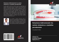 Buchcover von Relazione bidirezionale tra salute sistemica e malattia parodontale