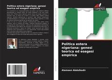 Portada del libro de Politica estera nigeriana: genesi teorica ed esegesi empirica