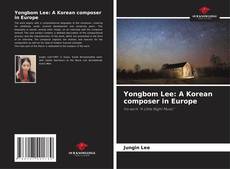 Portada del libro de Yongbom Lee: A Korean composer in Europe