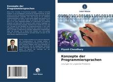 Bookcover of Konzepte der Programmiersprachen
