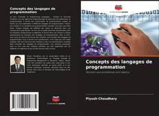 Обложка Concepts des langages de programmation