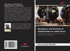 Copertina di Abundance and diversity of Staphylinidae on cattle farms