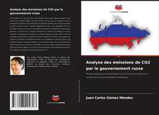 Buchcover von Analyse des émissions de CO2 par le gouvernement russe