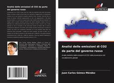 Capa do livro de Analisi delle emissioni di CO2 da parte del governo russo 