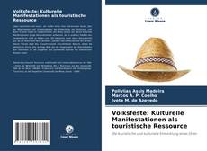Capa do livro de Volksfeste: Kulturelle Manifestationen als touristische Ressource 