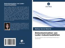 Bookcover of Dekontamination von Leder-Industrieabfällen
