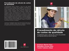 Bookcover of Procedimento de cálculo de custos da qualidade