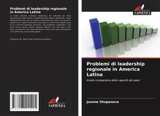 Buchcover von Problemi di leadership regionale in America Latina