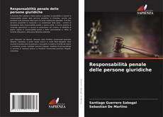 Buchcover von Responsabilità penale delle persone giuridiche