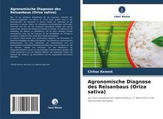 Buchcover von Agronomische Diagnose des Reisanbaus (Oriza sativa)