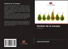 Bookcover of Gestion de la marque