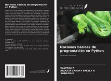 Bookcover of Nociones básicas de programación en Python