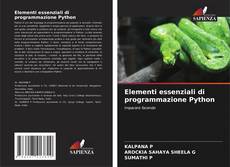Buchcover von Elementi essenziali di programmazione Python