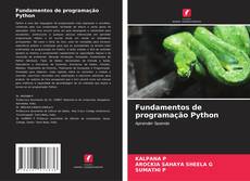 Capa do livro de Fundamentos de programação Python 