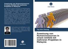 Bookcover of Zuweisung von Humanressourcen in einem Umfeld mit mehreren Projekten in Malaysia