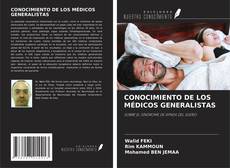 Buchcover von CONOCIMIENTO DE LOS MÉDICOS GENERALISTAS