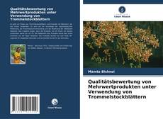 Bookcover of Qualitätsbewertung von Mehrwertprodukten unter Verwendung von Trommelstockblättern