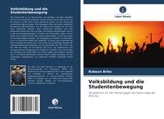 Capa do livro de Volksbildung und die Studentenbewegung 