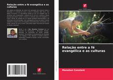 Buchcover von Relação entre a fé evangélica e as culturas