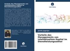 Buchcover von Vorteile des Managements von intellektuellem Kapital im Dienstleistungssektor
