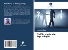 Bookcover of Einführung in die Psychologie