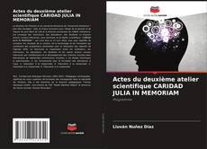Capa do livro de Actes du deuxième atelier scientifique CARIDAD JULIA IN MEMORIAM 