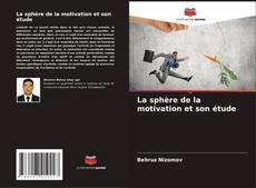 Buchcover von La sphère de la motivation et son étude
