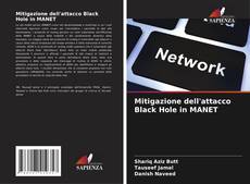 Capa do livro de Mitigazione dell'attacco Black Hole in MANET 