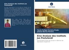 Capa do livro de Eine Analyse des Instituts Jus Postulandi 