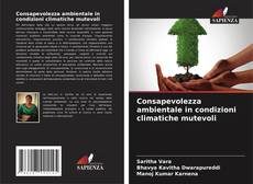 Bookcover of Consapevolezza ambientale in condizioni climatiche mutevoli