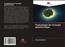 Bookcover of Technologie de l'énergie géothermique