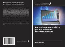 Aprendizaje automático para previsiones microeconómicas kitap kapağı