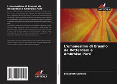 Capa do livro de L'umanesimo di Erasmo da Rotterdam e Ambroise Paré 