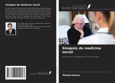 Bookcover of Sinopsis de medicina social