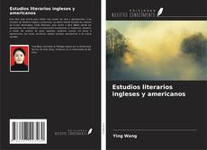 Couverture de Estudios literarios ingleses y americanos