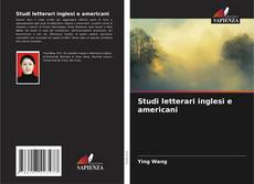 Studi letterari inglesi e americani kitap kapağı