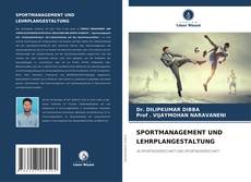 Buchcover von SPORTMANAGEMENT UND LEHRPLANGESTALTUNG