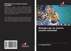 Biologia per le risorse umane aziendali kitap kapağı